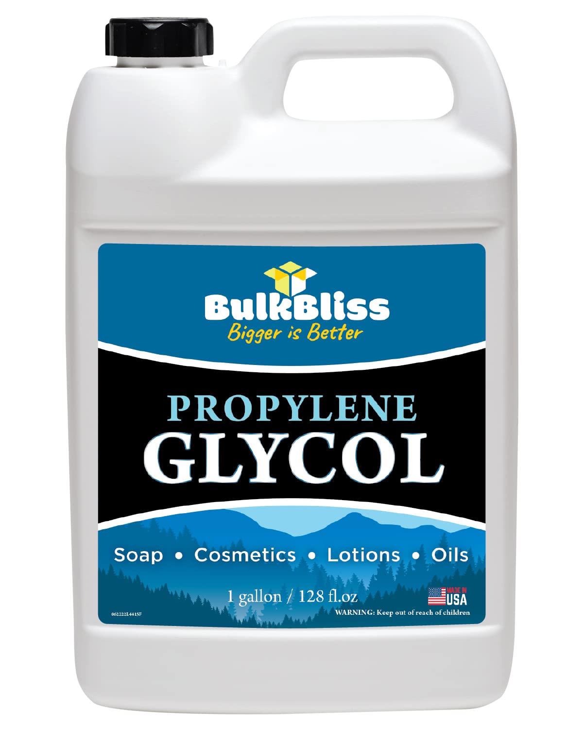 Bulk Bliss Propylene Glycol Food Grade 1 Gallon for Crafts