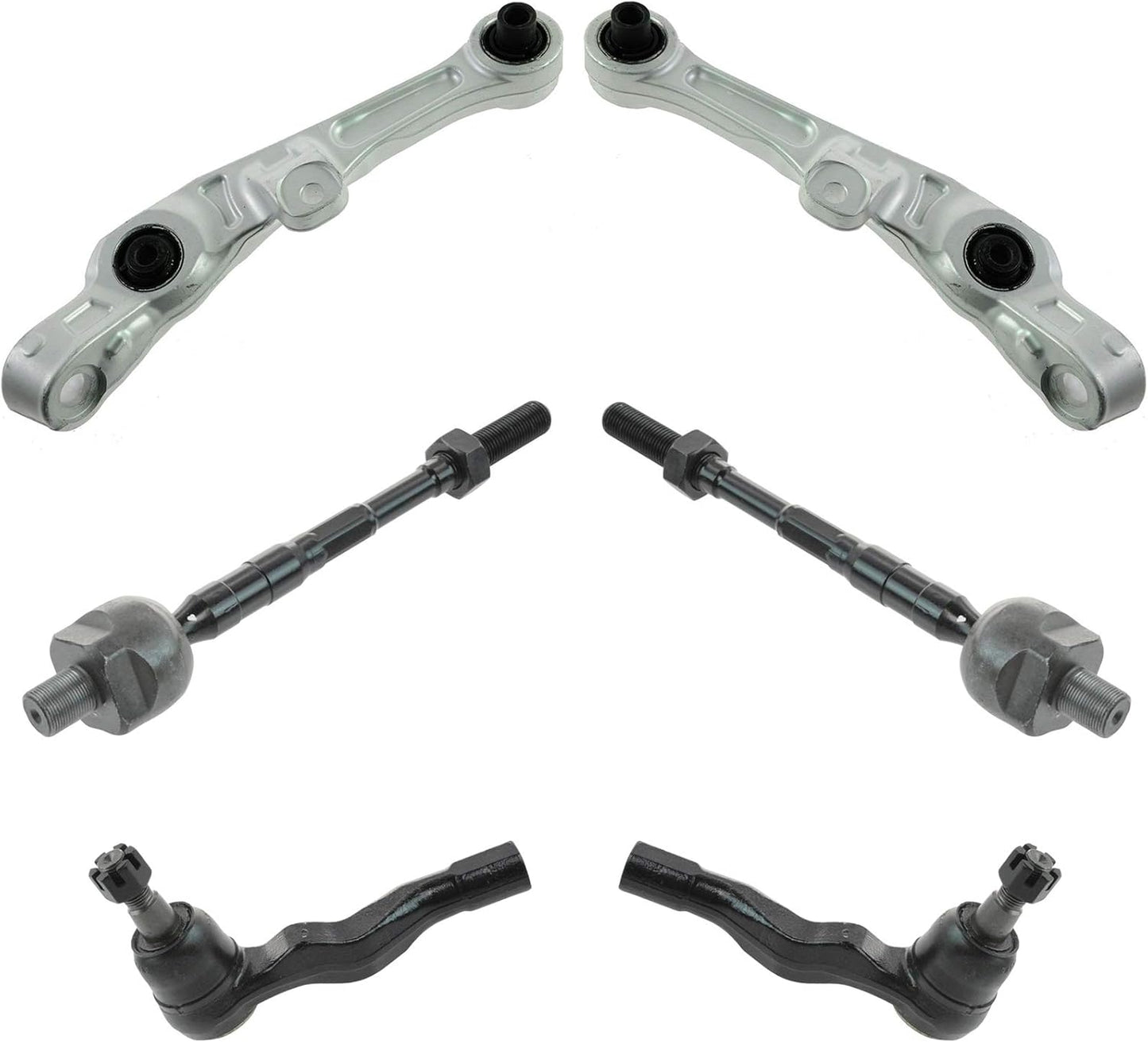 TRQ Front Steering & Suspension Kit for INFINITI G35 & Nissan 350Z
