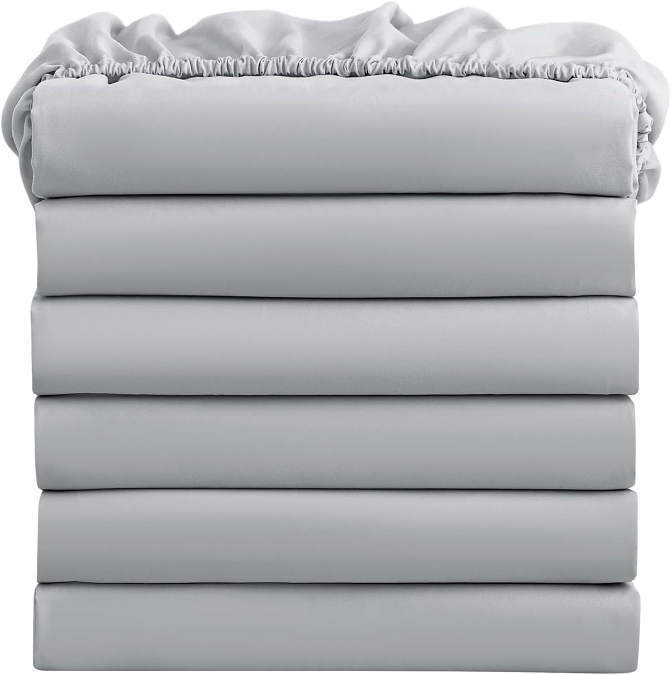 FreshCulture Full Fitted Sheets - Soft Microfiber 6 Pack