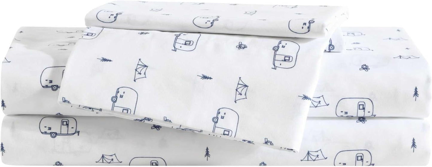 Eddie Bauer Kids Queen Sheets - Stain-Resistant Toddler Bedding