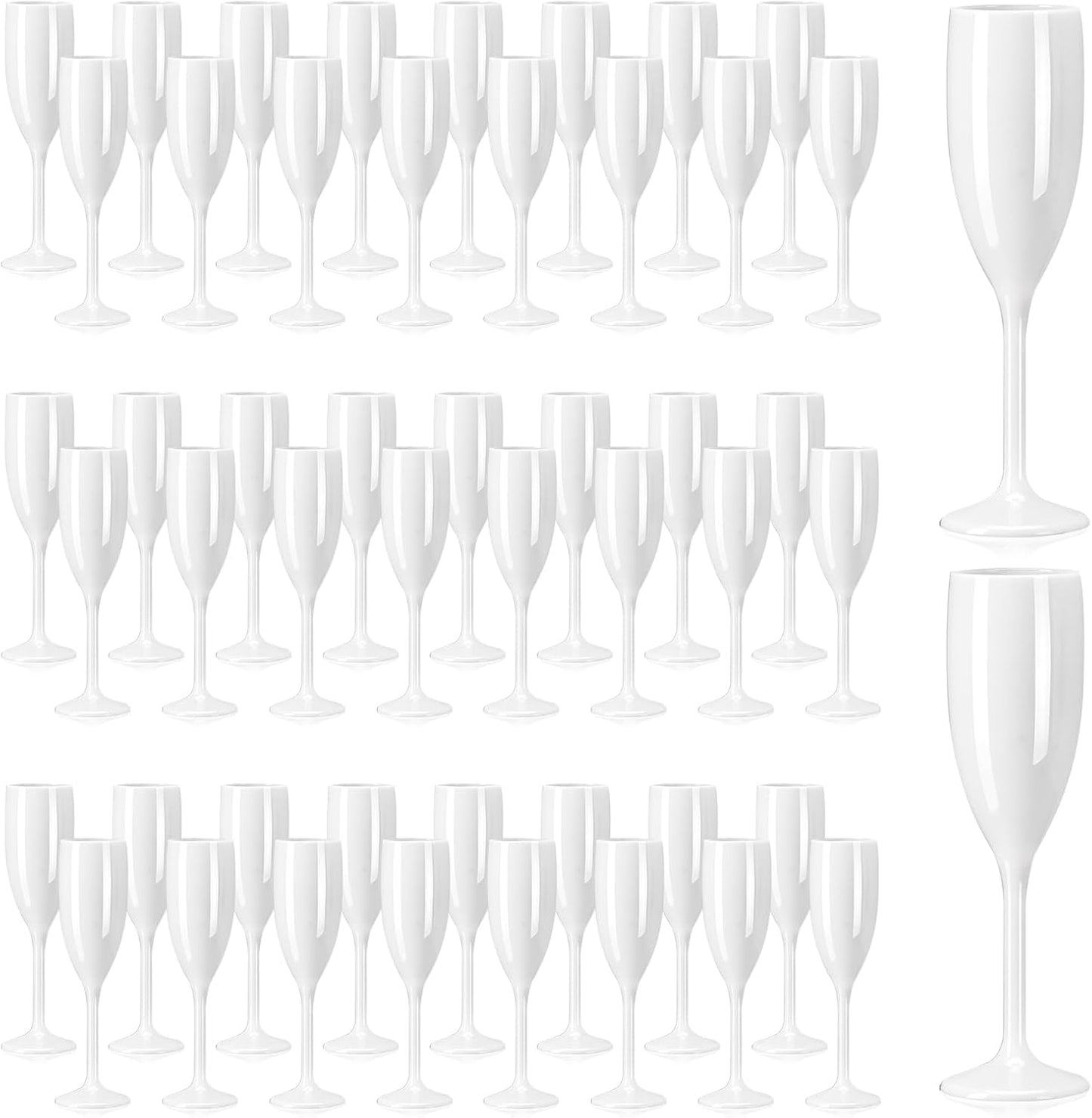 Elegant Acrylic Champagne Flutes for Unforgettable Celebrations