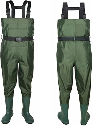 Chest Waders with Boots for Hunting and Fishing Adventures