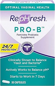 Rephresh Pro-B Probiotic Feminine Supplement for Balance