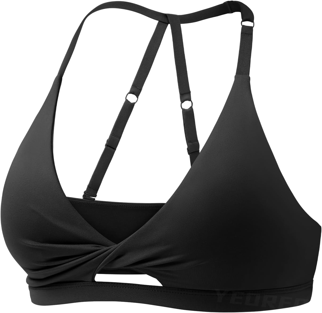 YEOREO Sports Bras for Women Open Back Workout Gym Bra
