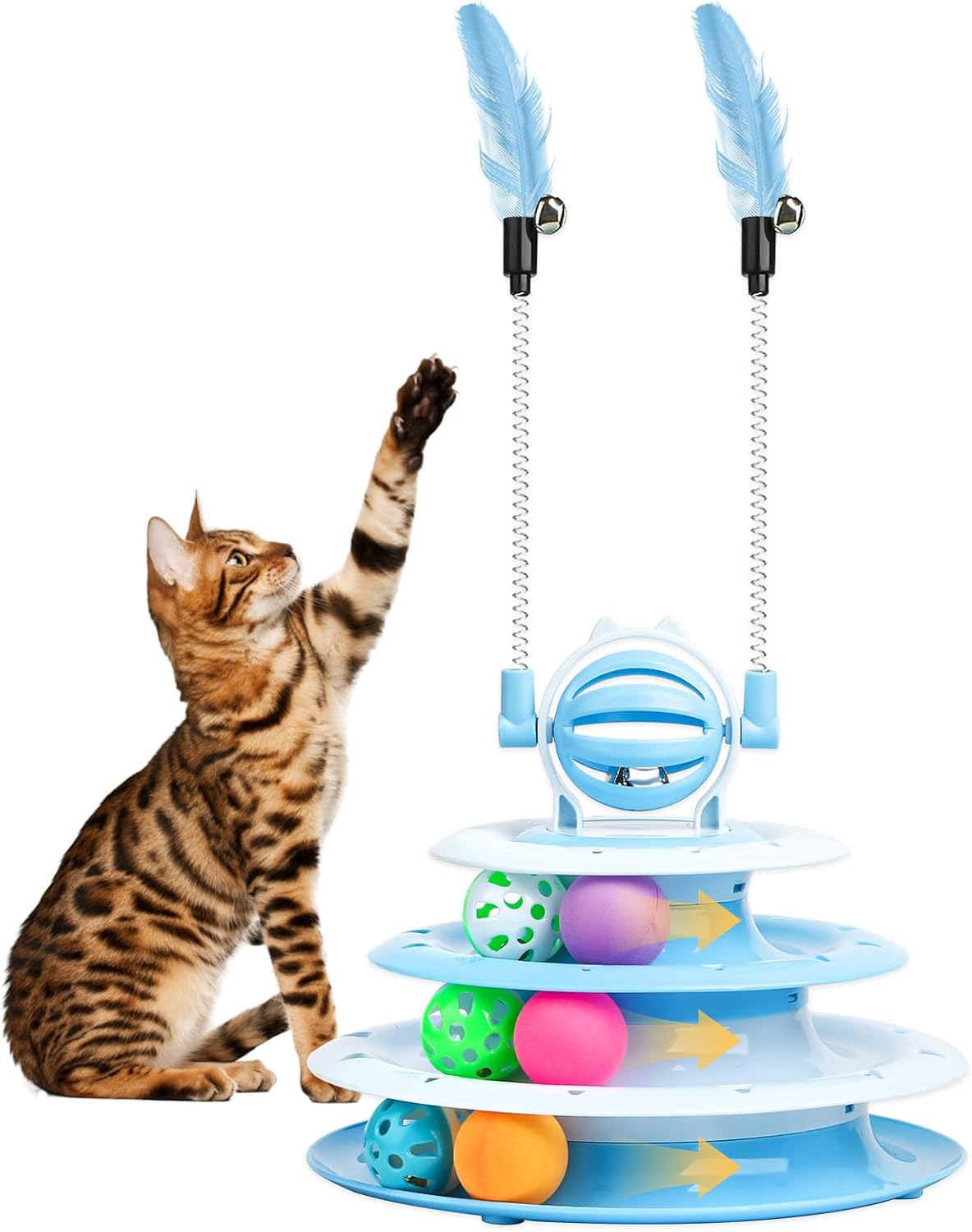 Interactive Cat Toy Set - Keep Your Kitty Entertained!