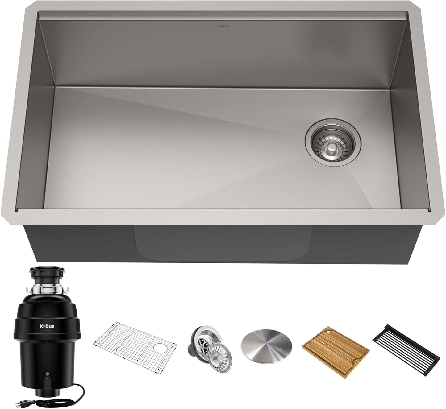 KRAUS Kore Workstation 30-inch Undermount Stainless Kitchen Sink