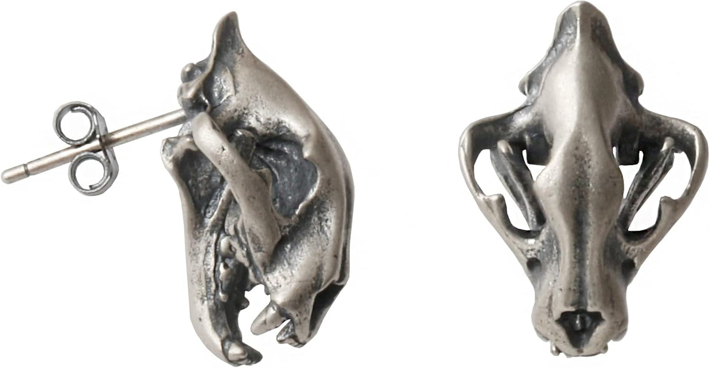 Artistic Animal Earrings Studs in 925 Sterling Silver for All