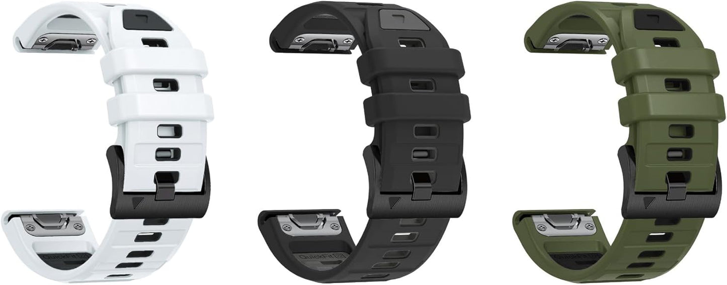 22mm Quick Fit Watch Band for Garmin fenix 8 5 6 7 965 955