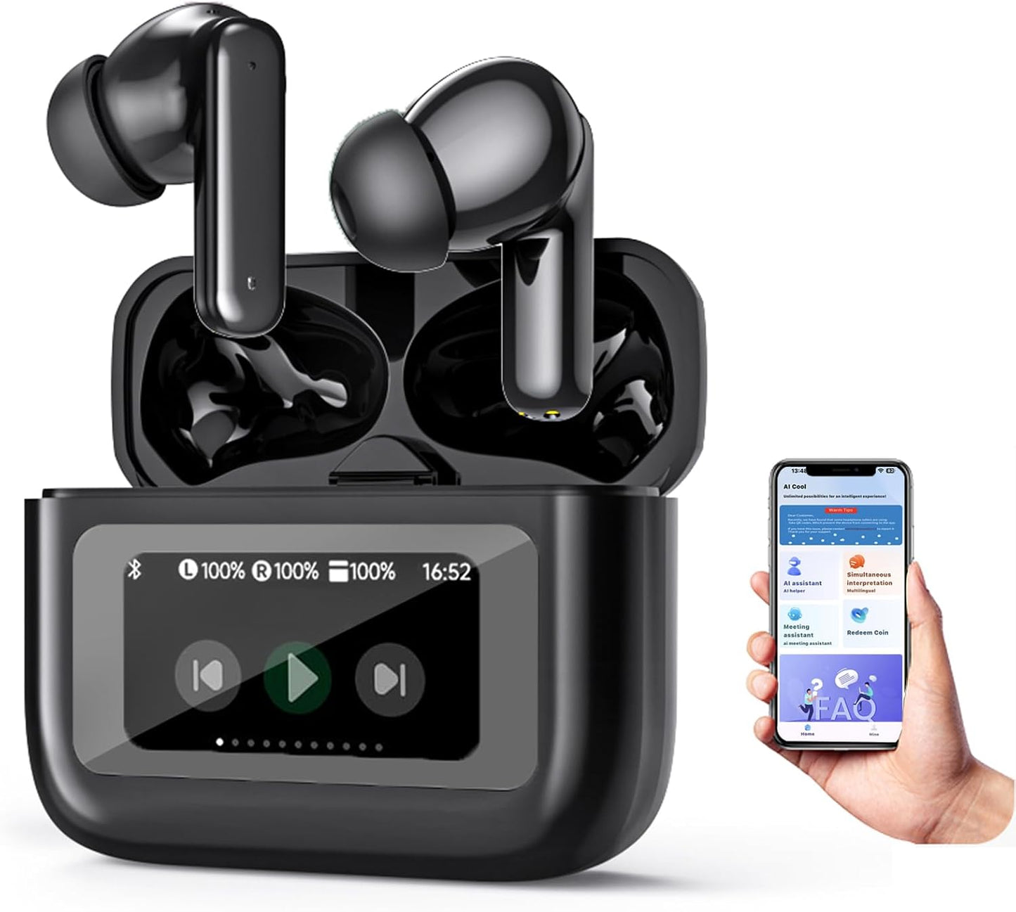 Xmenha AI Translator Earbuds: Real-Time Translation