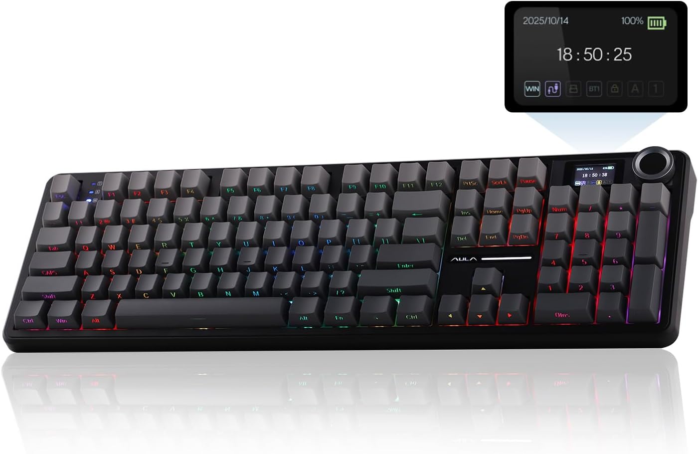 EPOMAKER X Aula F108 PRO Wireless Gaming Keyboard Review