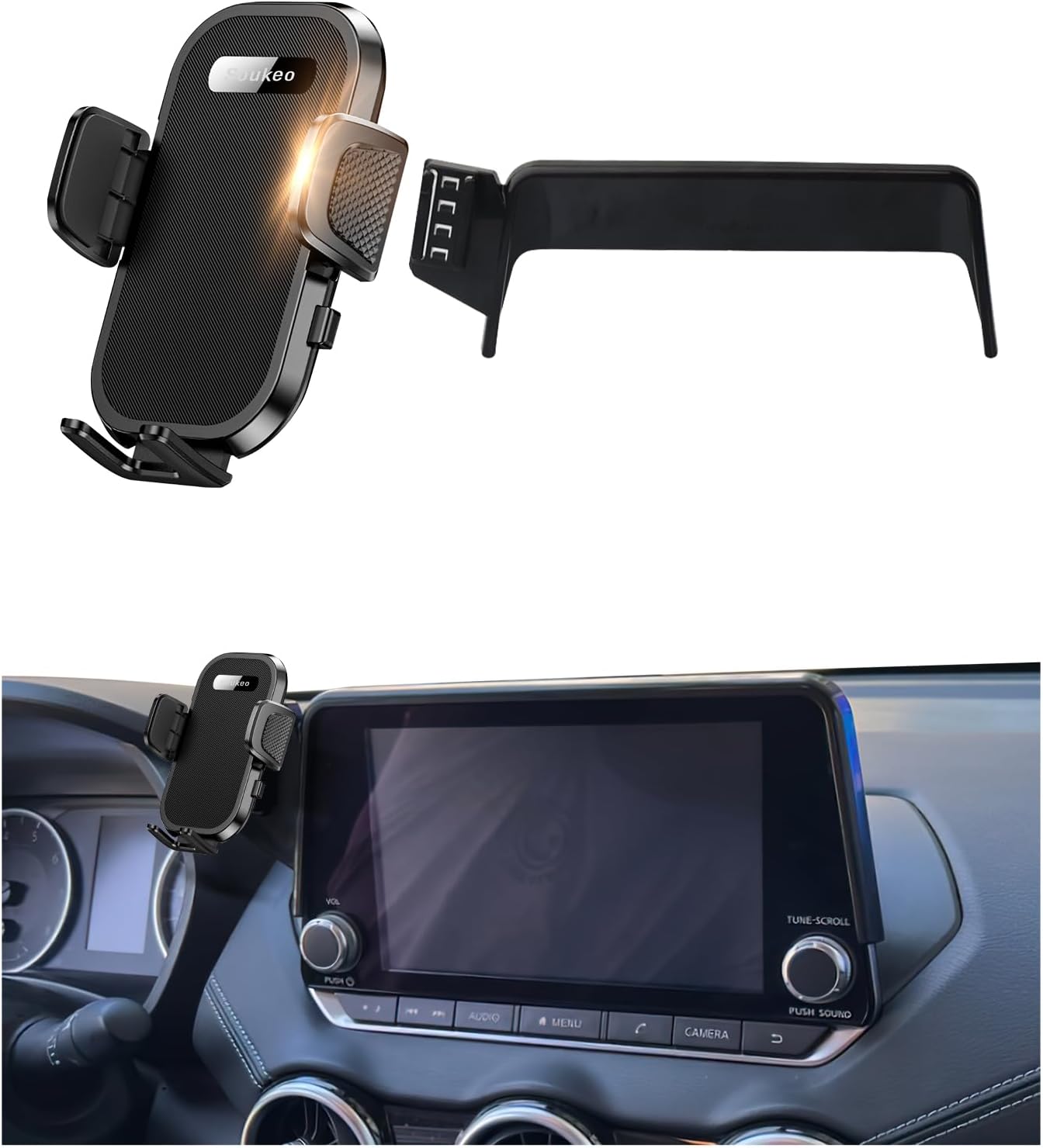 Upgraded Car Phone Holder for Nissan Rogue by soukeo