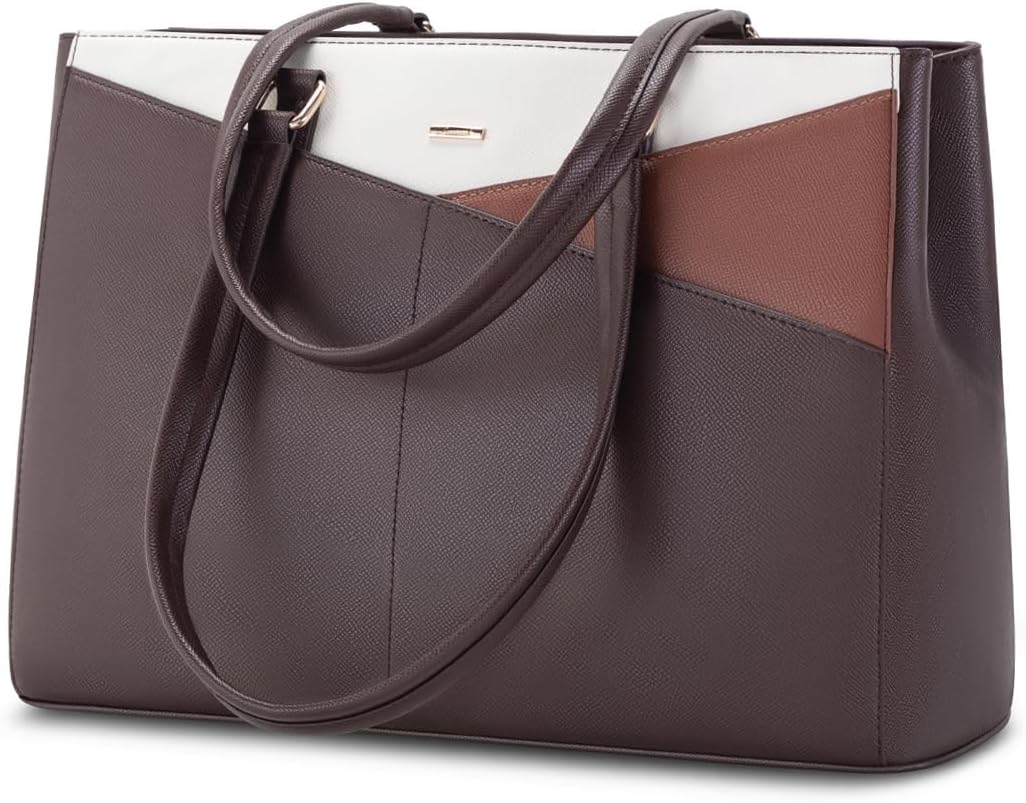 LOVEVOOK Laptop Tote Bag for Women - Stylish Work Briefcase