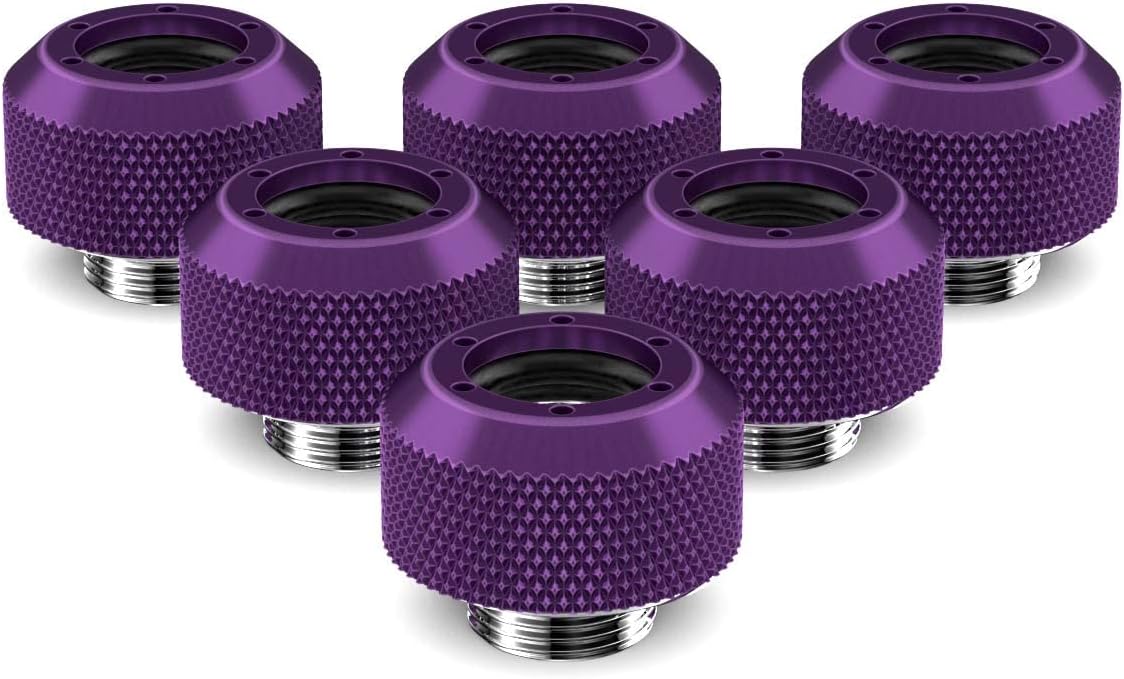 PrimoChill 1/2in. Rigid RevolverSX Series Fitting - 6 Pack Review