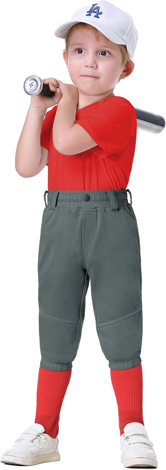 Toddler Boys Knicker Baseball Pants for T-Ball and Softball