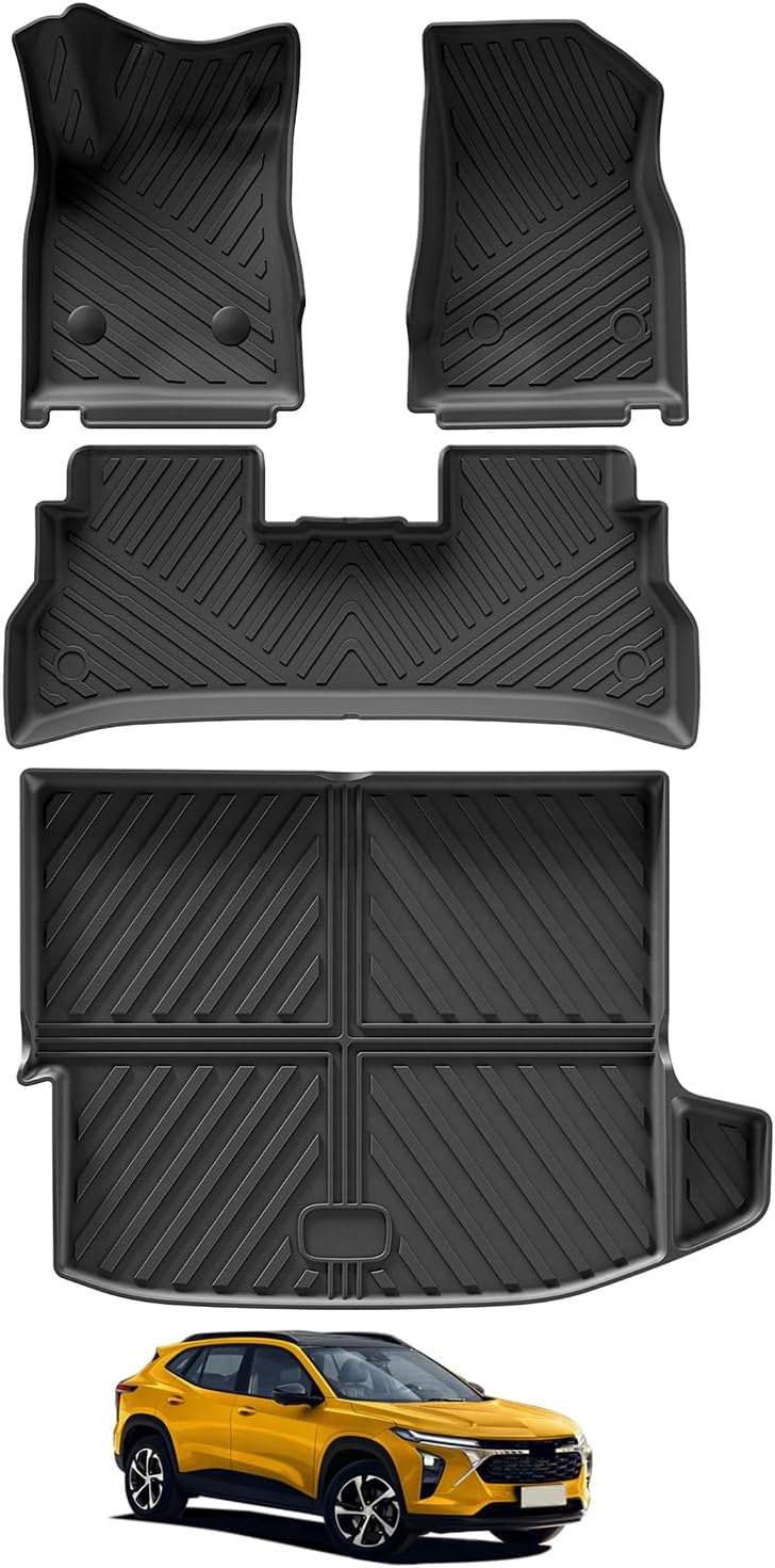 SMABEE All Weather Floor Mats for 2024 2025 2026 Chevy Trax