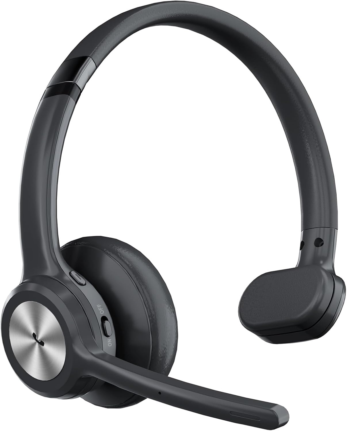 Hijoxp Bluetooth Trucker Headset: Noise Cancelling, 40Hrs Battery Life
