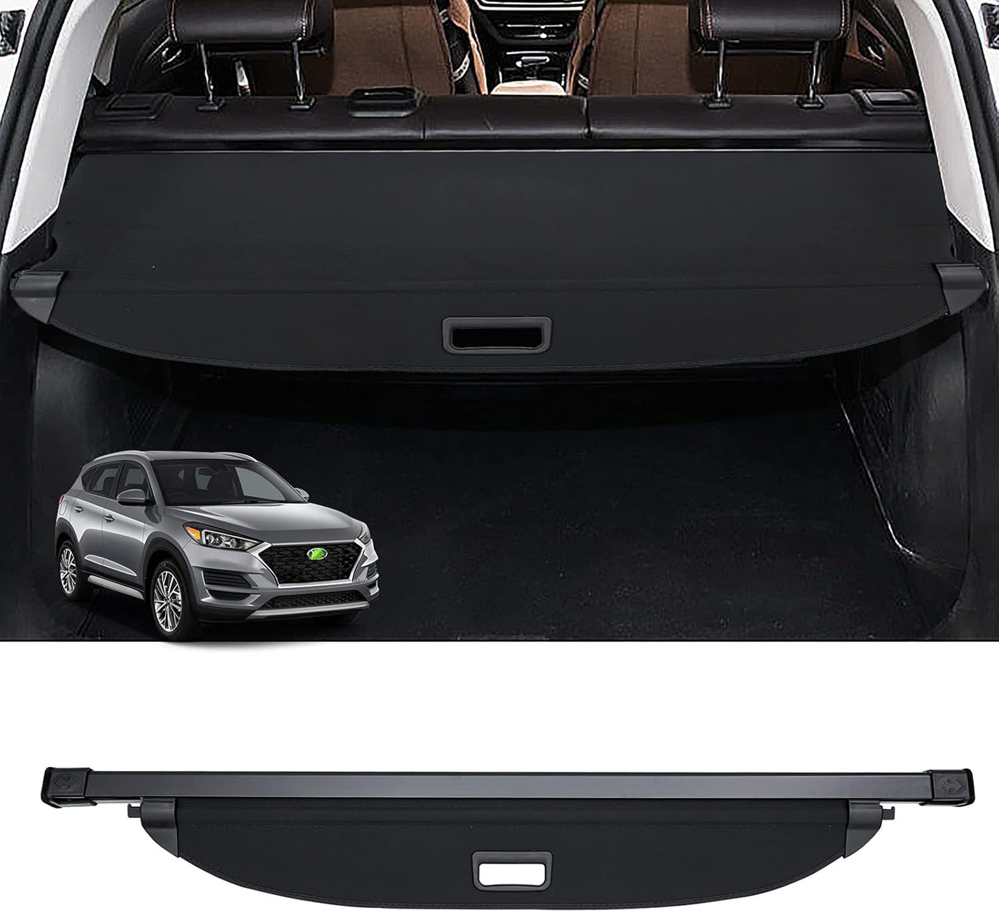 Cargo Cover for 2022-2026 Hyundai Tucson - Retractable Trunk Shield