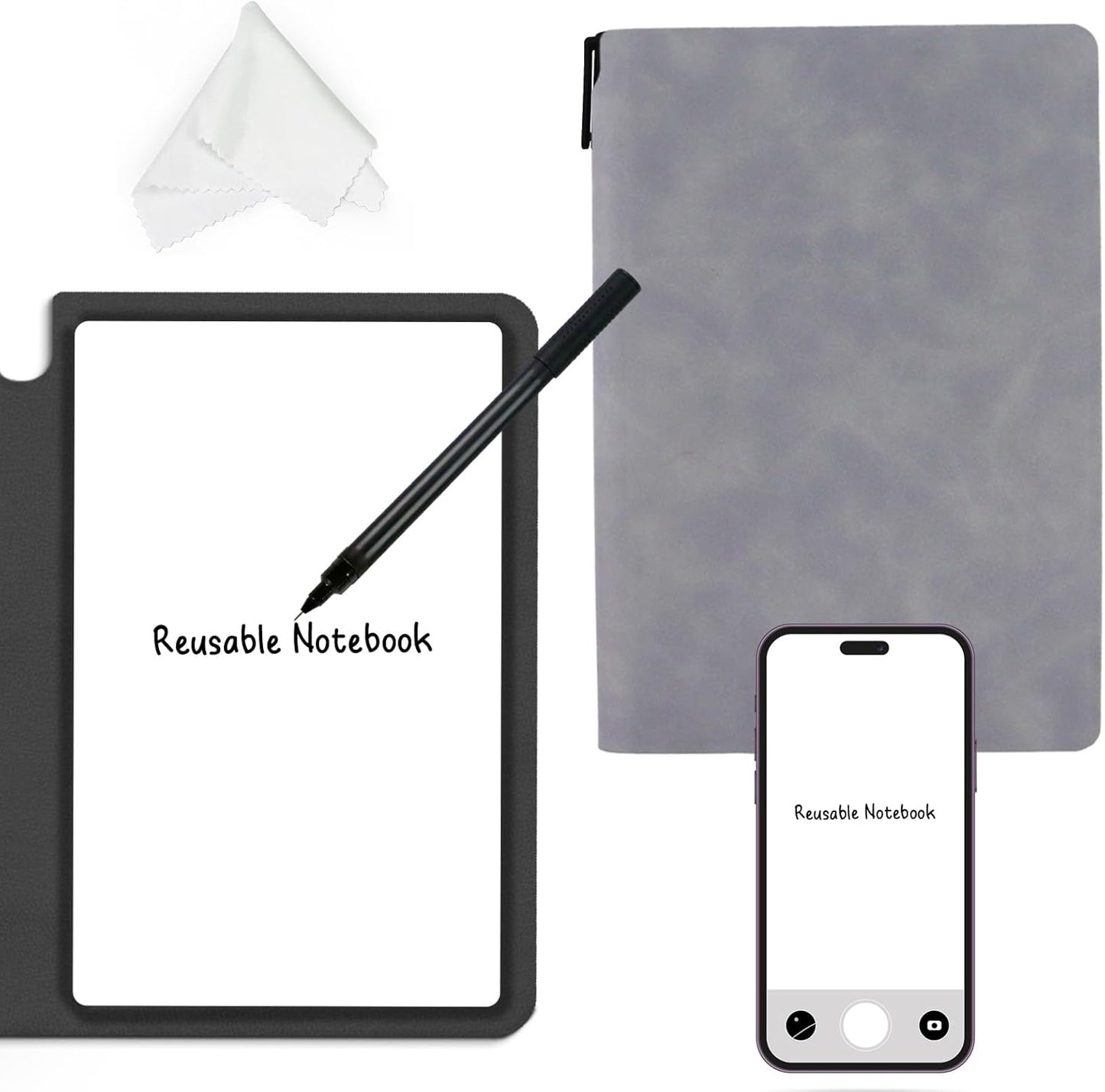 Erasable Whiteboard Notebook - Ultimate Organizing Tool