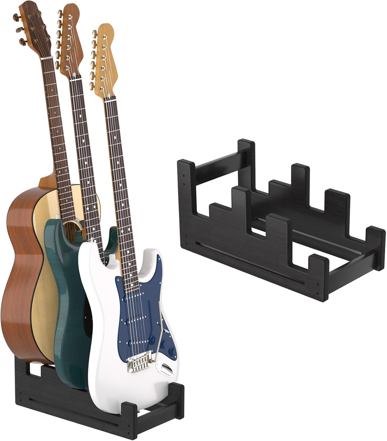 3 Guitar Holder Stand: Space-Saving Display Solution