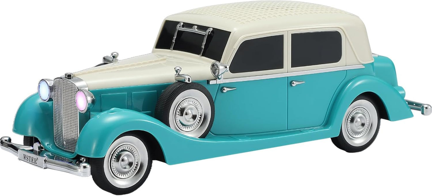 WS-1934 Retro Classic Car Bluetooth Speaker with LED Lights