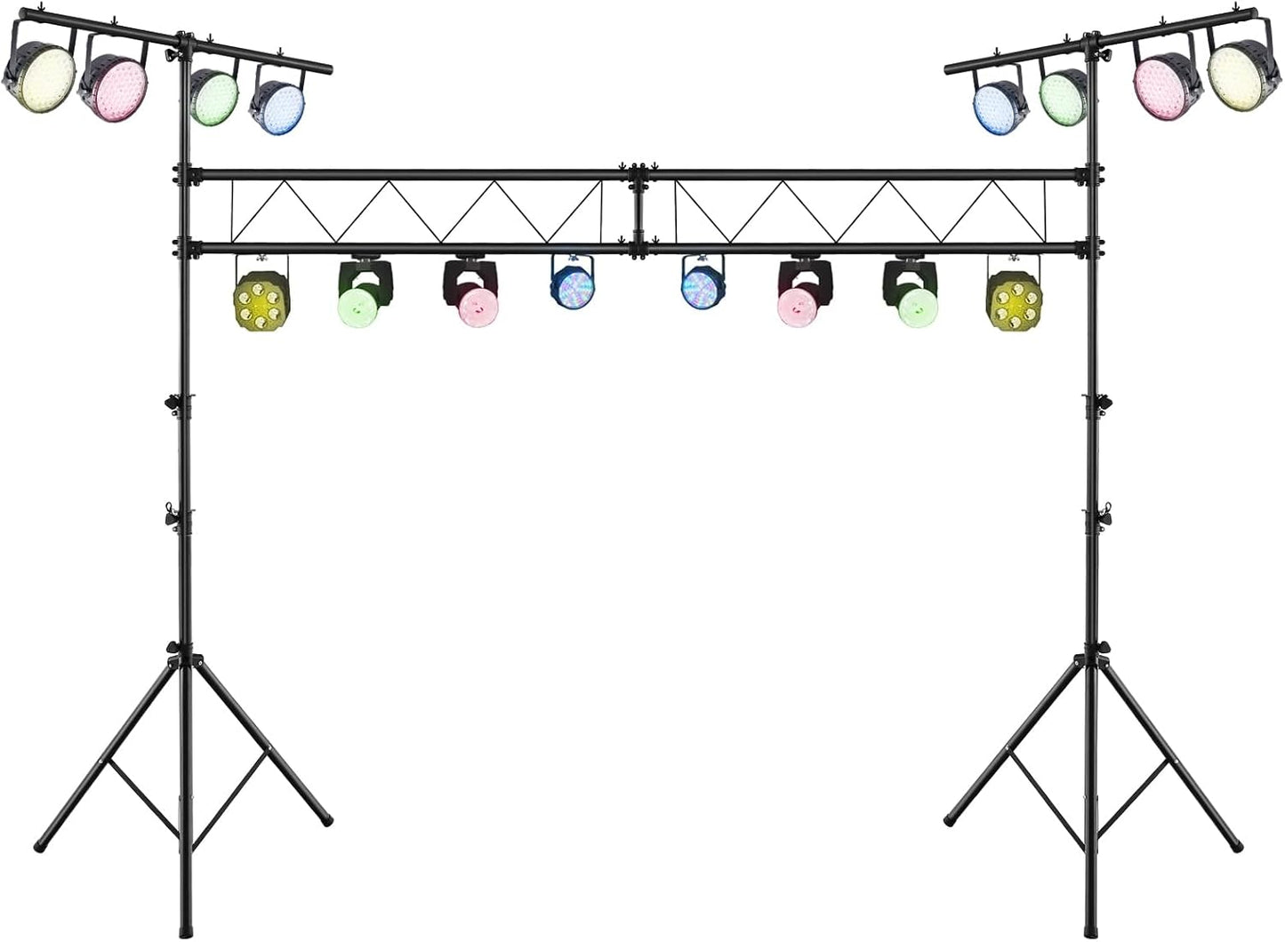 14 FT Heavy Duty Metal Lighting Truss System for DJs and Events