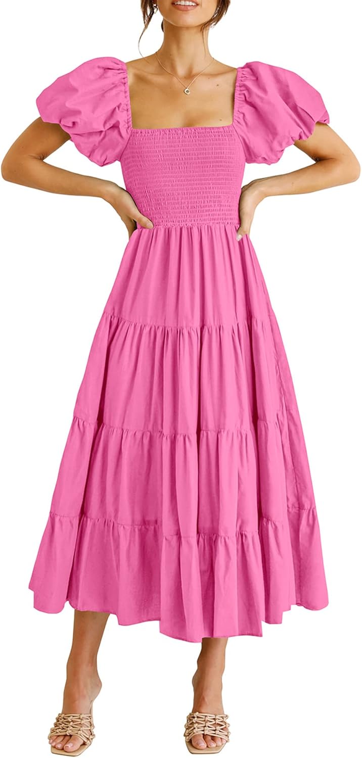 PRETTYGARDEN Women's Casual Summer Midi Dress for Every Occasion