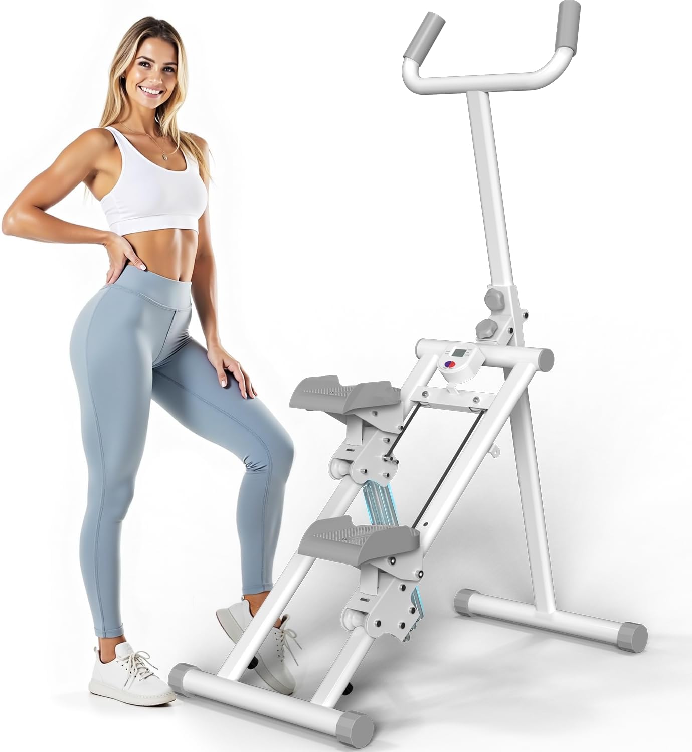 YYJO Steppers for Exercise at Home - Foldable Cardio Machine