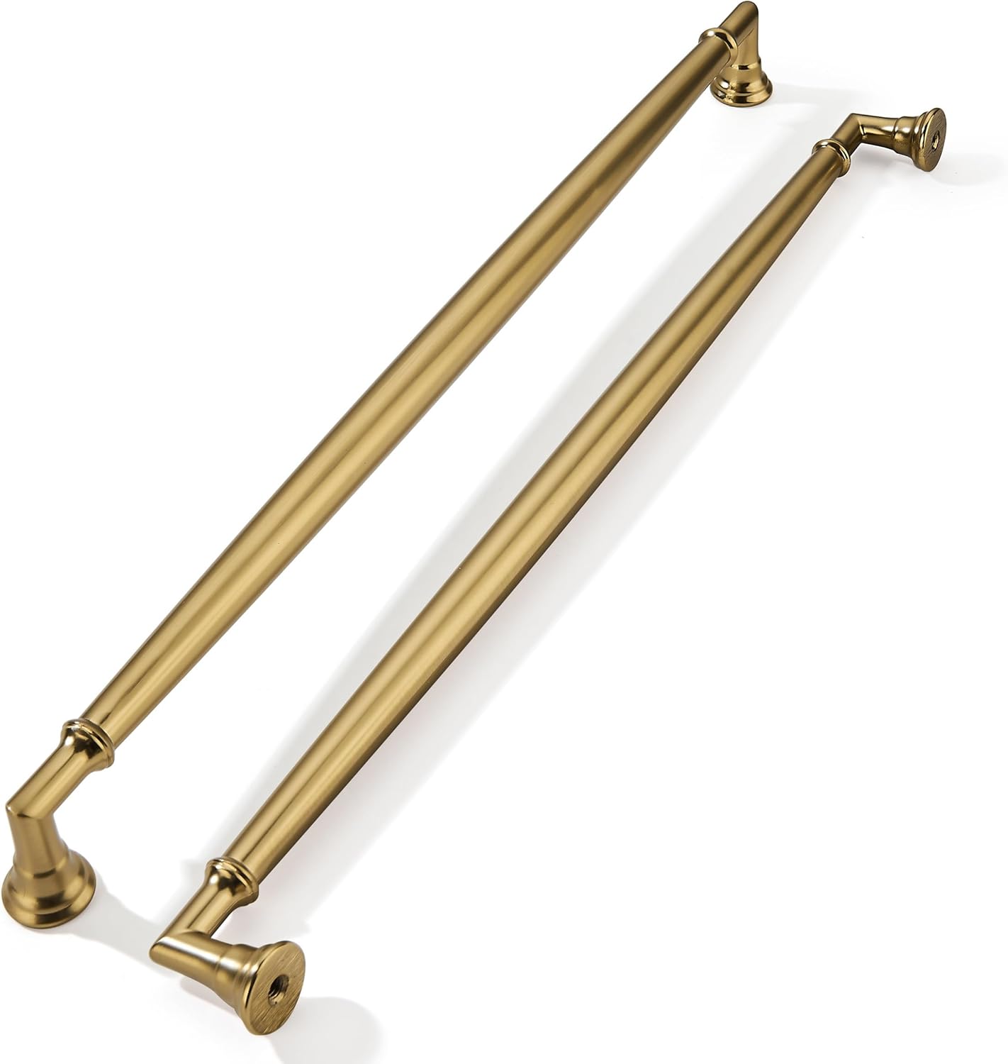 Champagne Bronze Cabinet Pulls - Heavy Duty Solid Brass Handles