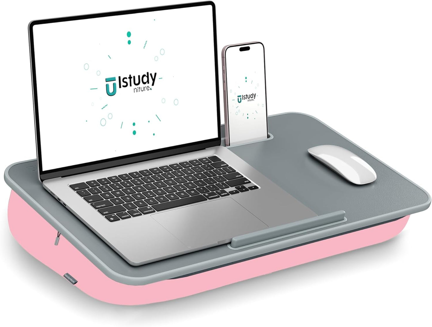 Lap Desk with Washable Cushion for 17-In Laptops - Portable