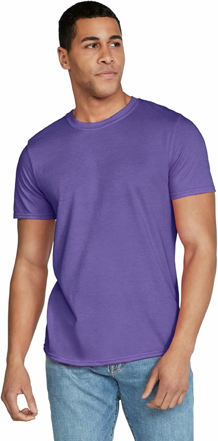 Gildan Adult Softstyle Cotton T-Shirt Multipack for Comfort