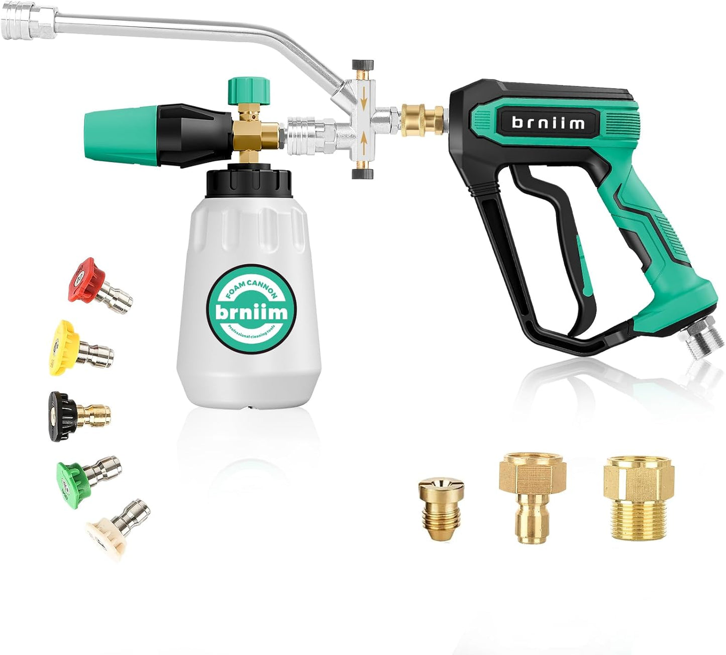 Pressure Washer Gun with Foam Cannon Kit for Efficient Cleaning