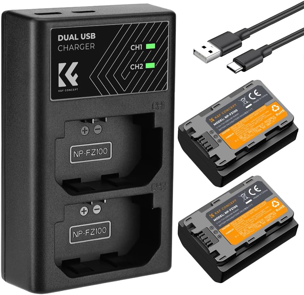 Power up Your Sony Camera with K&F Concept Battery Set