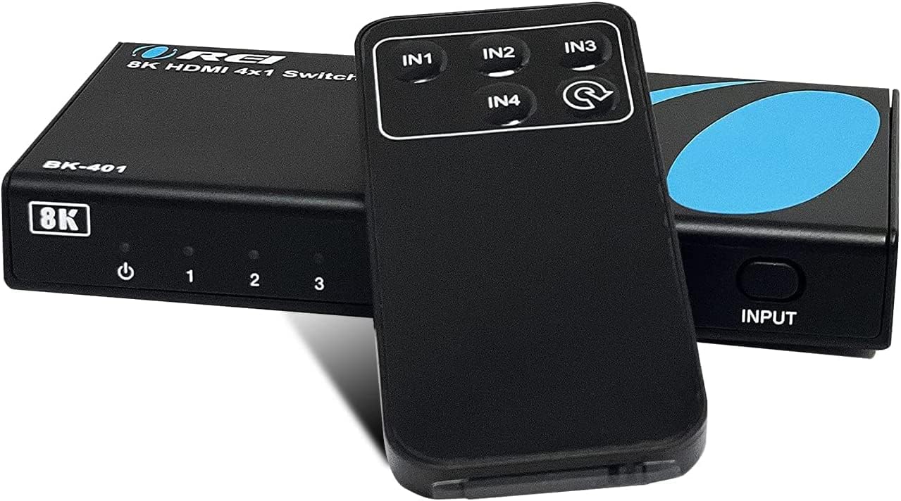OREI 8K 4x1 HDMI 2.1 Switcher for Ultimate Gaming Experience