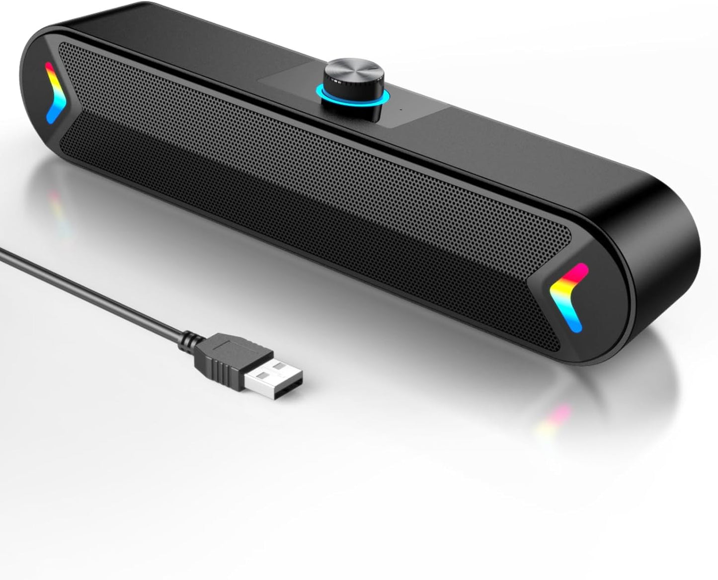 10W LENRUE USB Soundbar: No Delays!