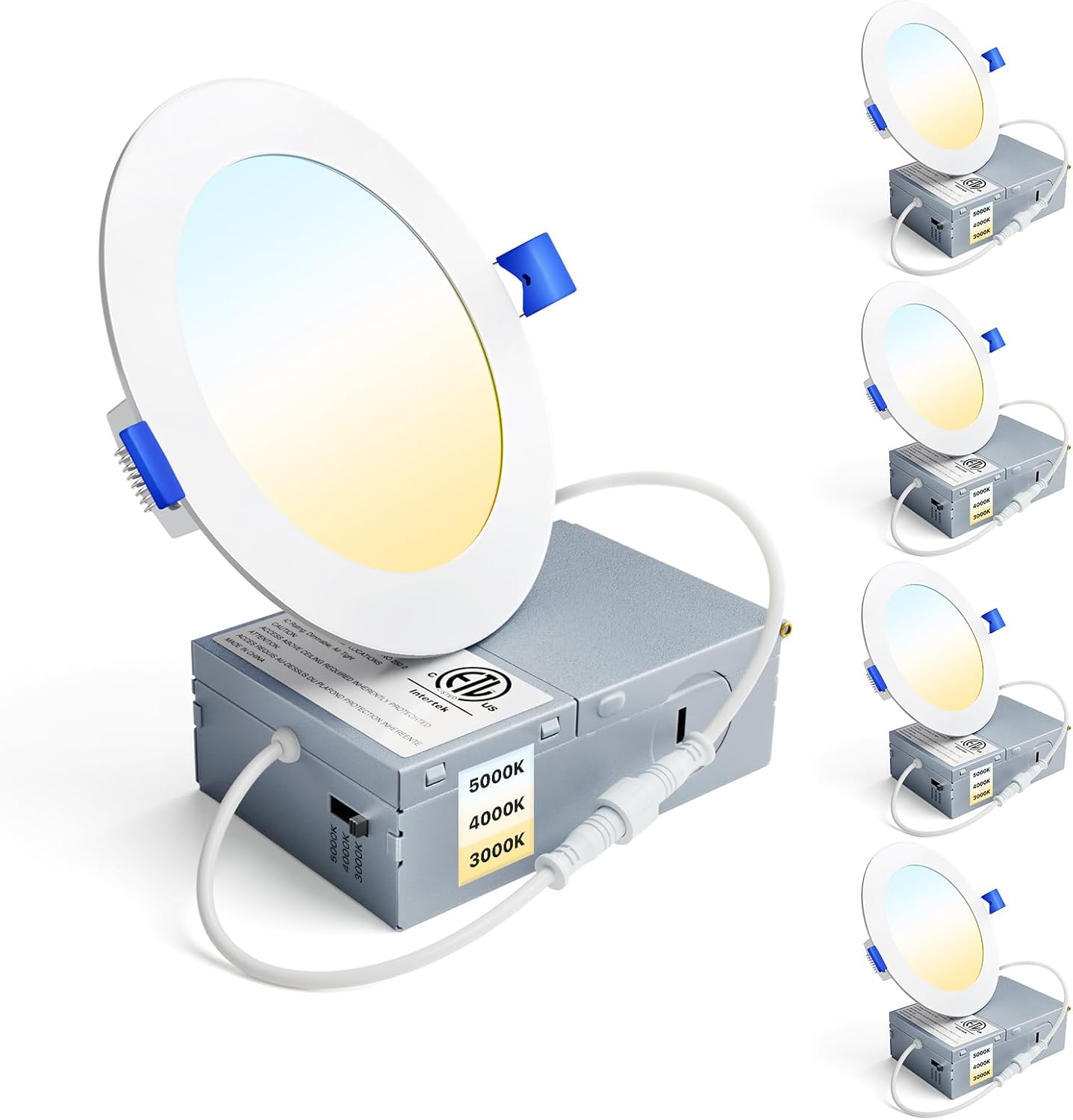 Ensenior 4 Inch LED Recessed Light - Dimmable & High Brightness