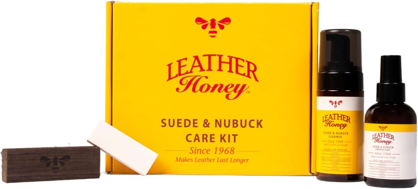 Leather Honey Suede & Nubuck Care Kit for All Your Needs