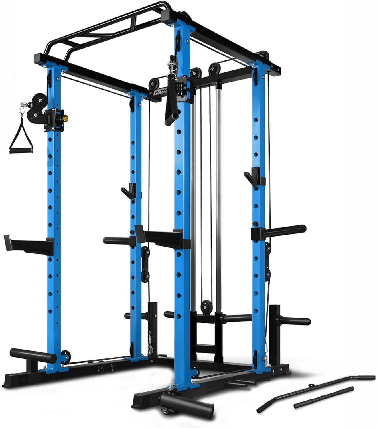 RitFit Multi-Function Squat Rack Power Cage for Home Gym