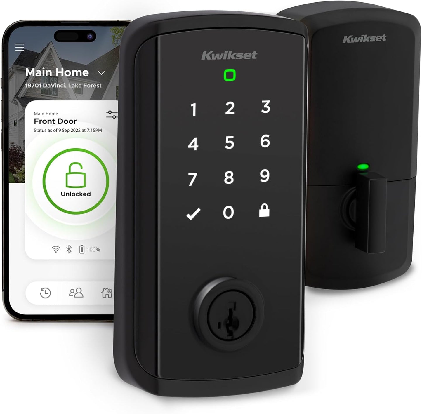 Kwikset Halo Select Smart Lock with Keyless Entry and Wi-Fi