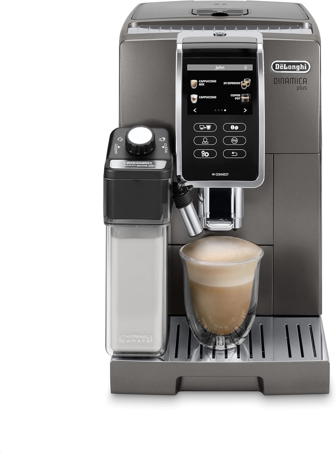 De'Longhi Dinamica Plus Connected Espresso Machine for Coffee Lovers