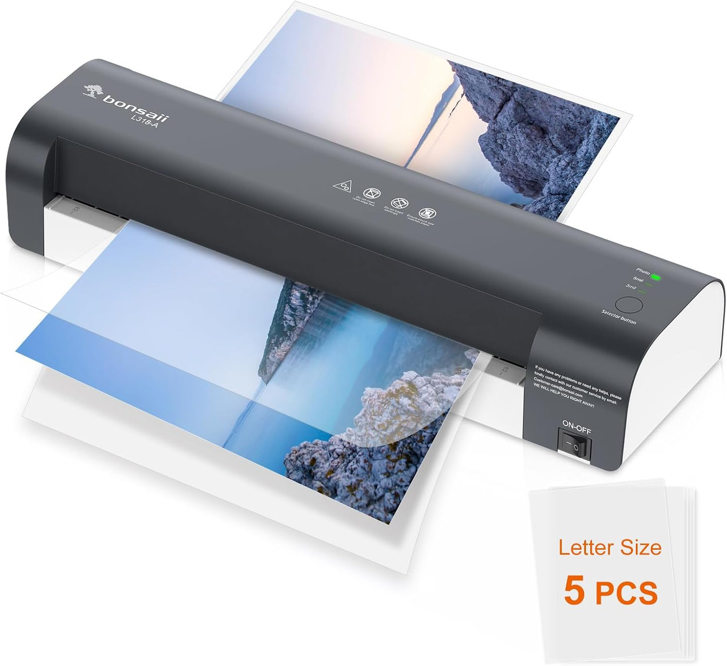 Never Jam 13 Laminator for Home & Office
