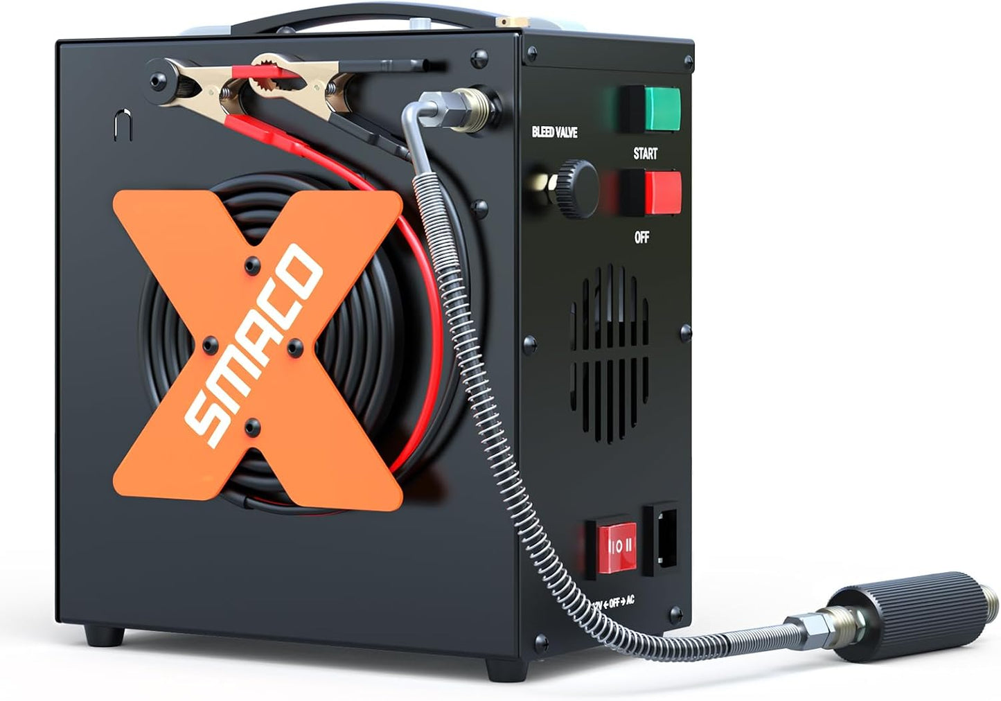 SMACO High Pressure Air Compressor: 4500Psi Auto-Stop
