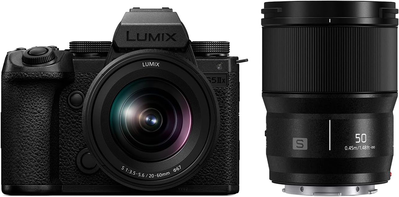 Panasonic LUMIX S5IIX Mirrorless Camera with 50mm F1.8 Lens