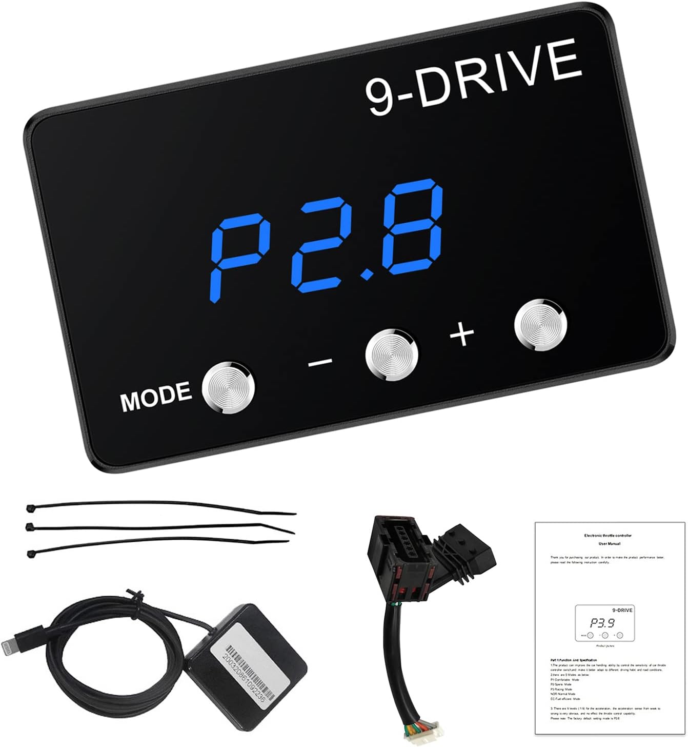 Throttle Response Controller with 9 Drive Modes for Toyota Vehicles