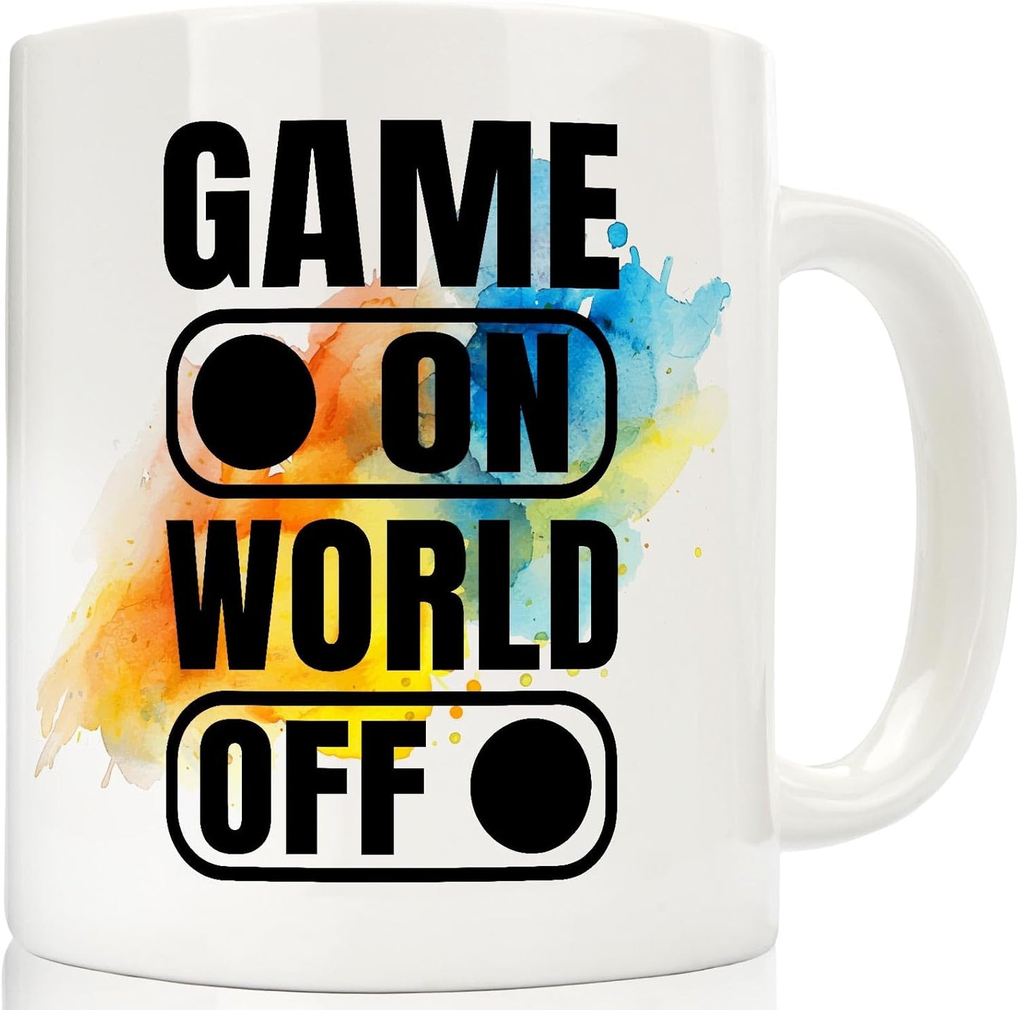 Breezy Valley Gamer Mug - Game On World Off