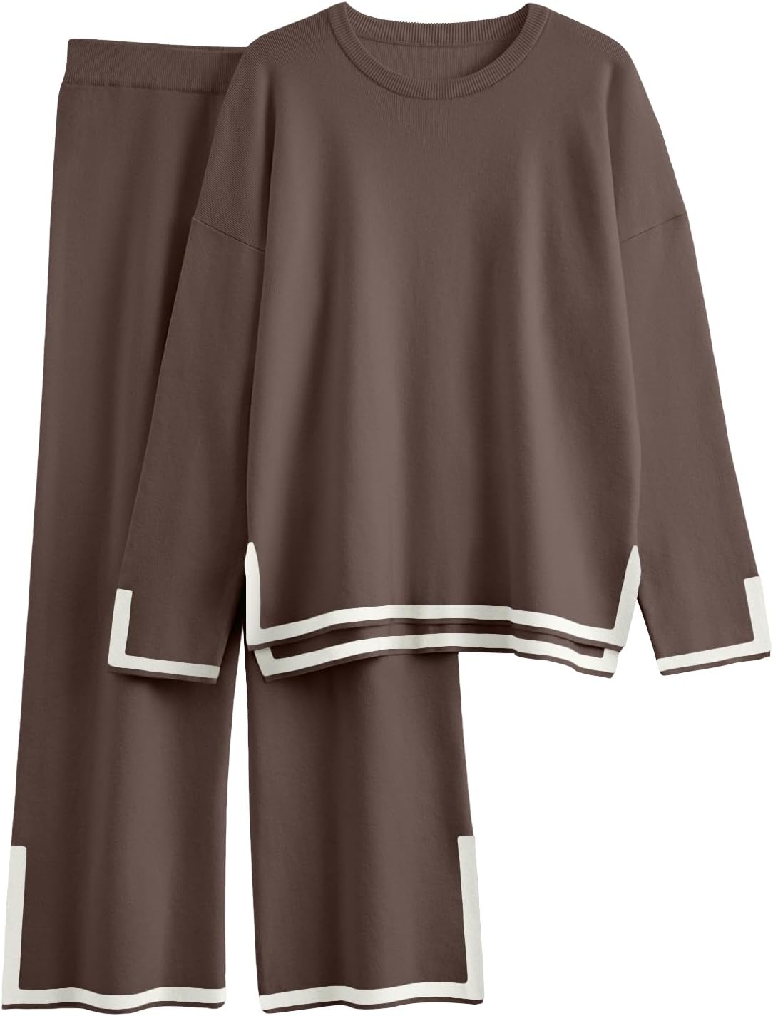 LILLUSORY Women Fall 2 Piece Lounge Set for Cozy Comfort