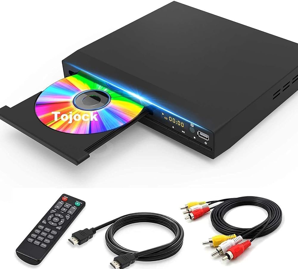 HD DVD Player with HDMI and RCA Cable, All Region Free Playback