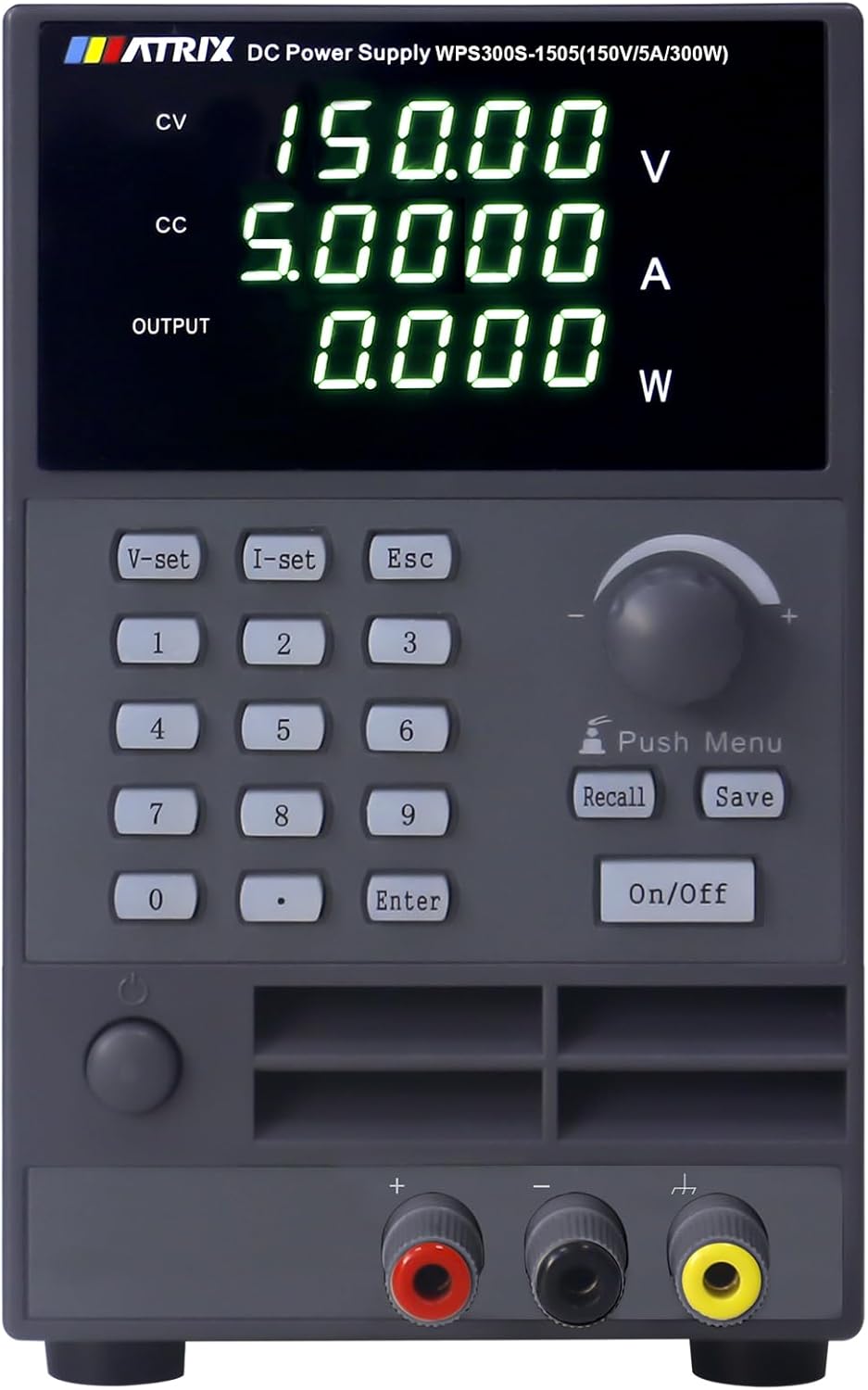 MATRIX Programmable Power Supply: 150V 5A Precision Output