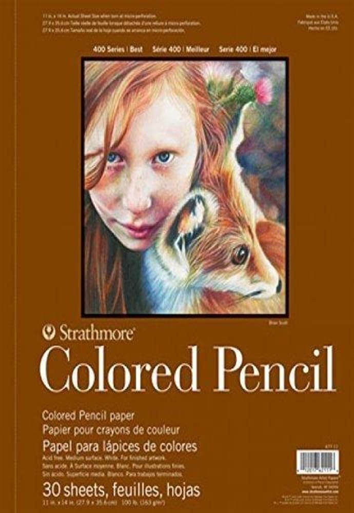Strathmore 400 Series Colored Pencil Pad for Artists and Students