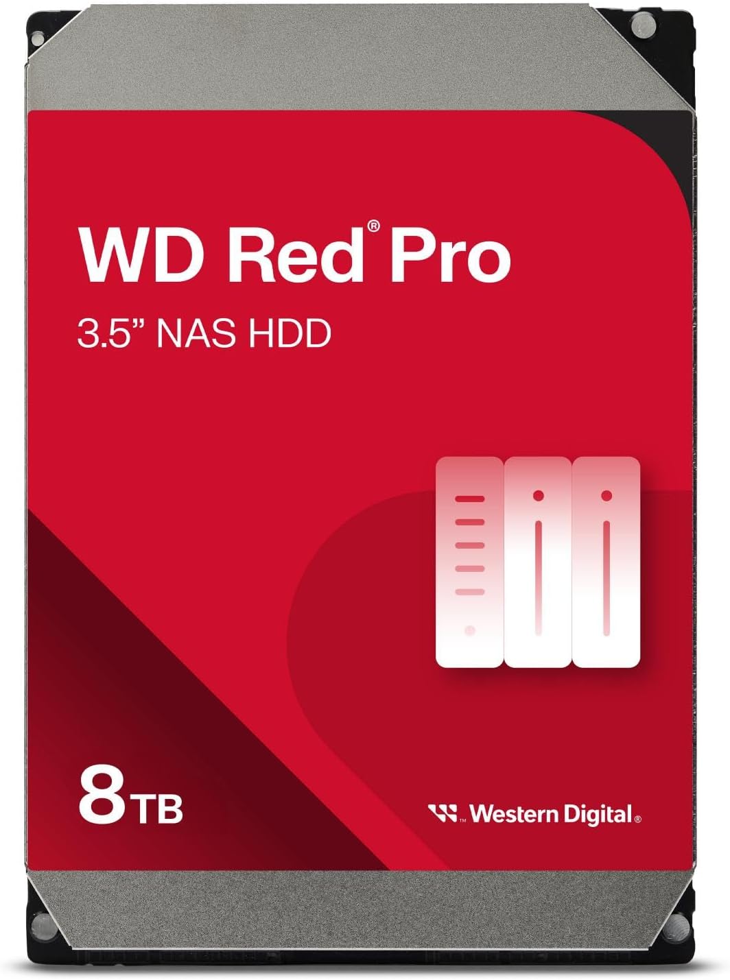 Western Digital 8TB WD Red Pro NAS Internal Hard Drive for Storage