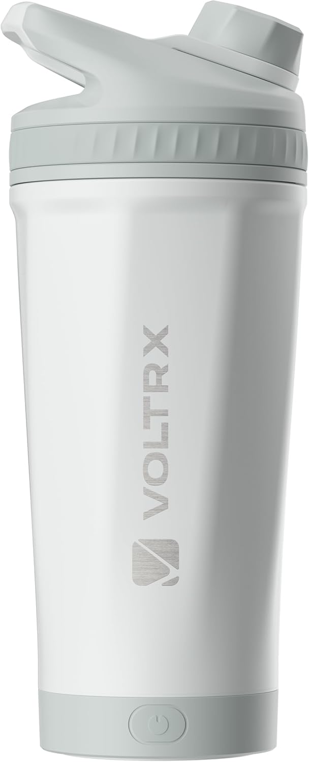 VOLTRX ChillMix Shaker Bottle: Insulated Stainless Steel Mixer